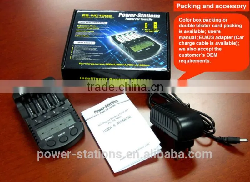 LCD car mobile charger