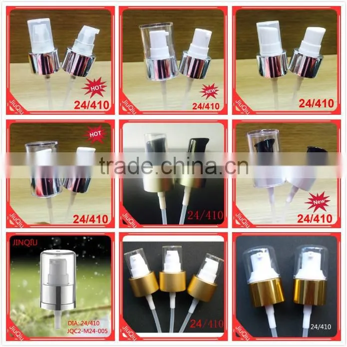 aluminum cream pump 24/410 liquild pump,treatment pump