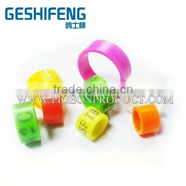 pigeon plastic ring bands for racing closed pigeon leg bands