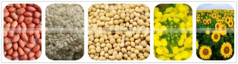 Automatic oil press for sunflower seed
