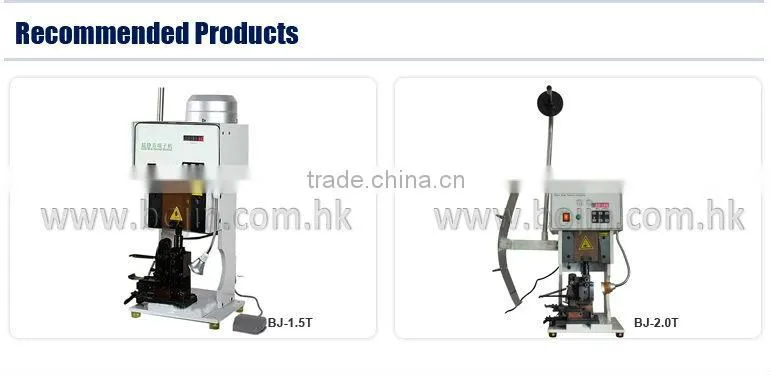 High speed 1.8 t iron mute terminal machine BJ-1.8T