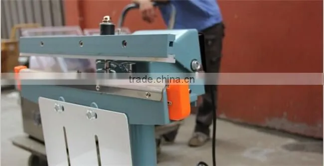 2017 Easy Operation Pedal Two Side Aluminum Foil Bags Sealing Machine