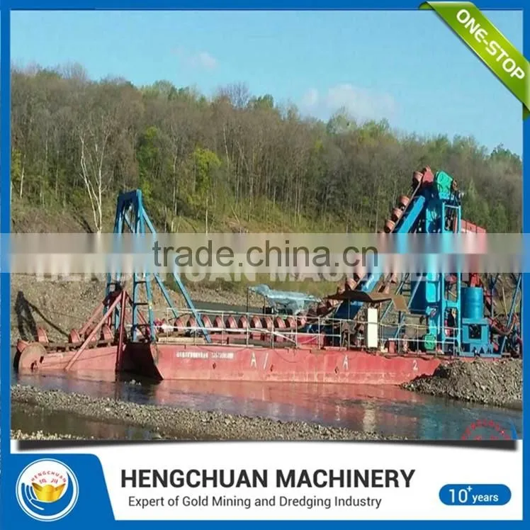 New product sand mining dredger boat With Bottom Price