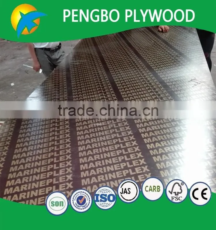 brown wooden beam formwork poplar core