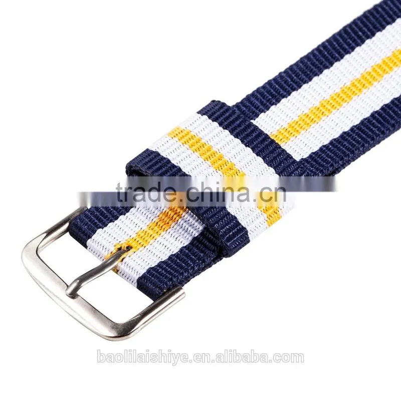 2016 Hotsale fashion 26mm nato strap/nylon watch strap