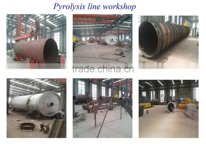 Anti- explosion type pyrolysis equipment for waste recycling to oil 10tpd