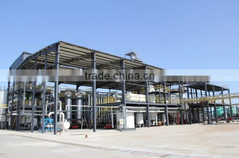 5-100TPD used cooking oil/waste vegetable oil/palm oil to make biodiesel equipment, high oil yield biodiesel plant,
