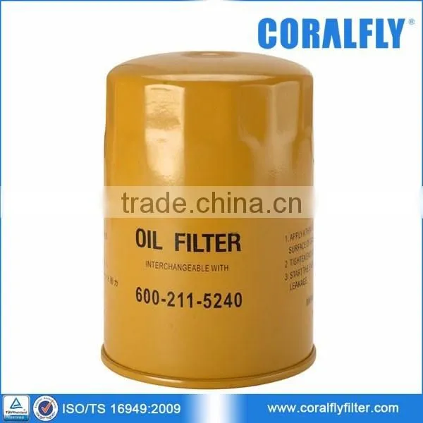 Heavy-Duty Excavator Oil Filter 600-211-5240