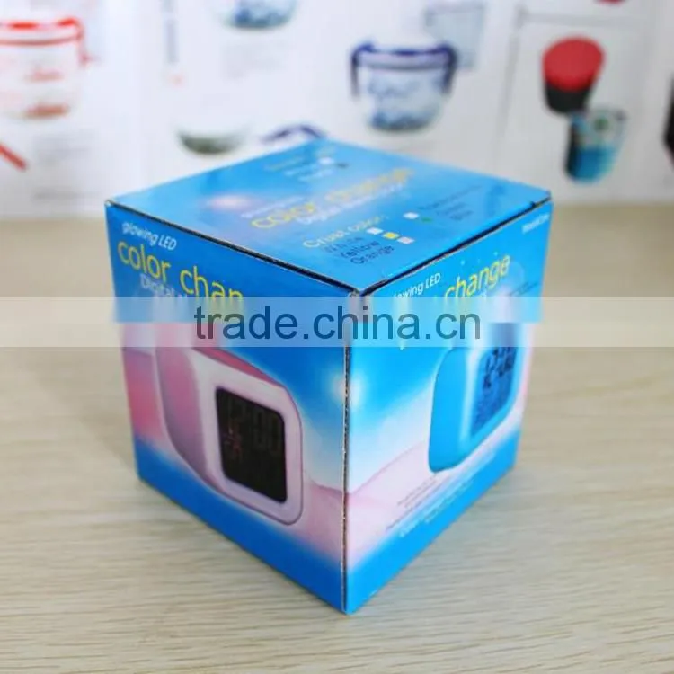 color changing alarm clock digital alarm clock promotional gift alarm clock