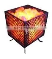 HIMALAYAN BASKET SALT LAMP