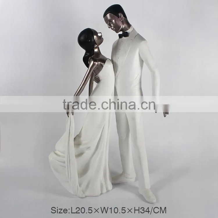2015 New artificial resin wedding gifts