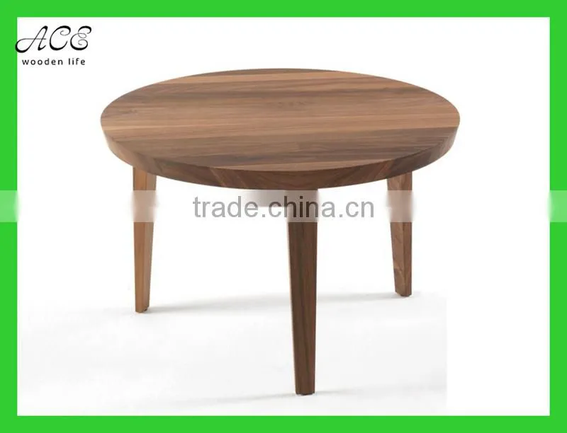 round wooden table