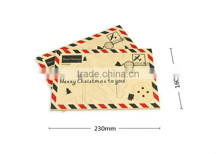 Christmas Tree Greeting Card 2014 New Year Gift New Arrival