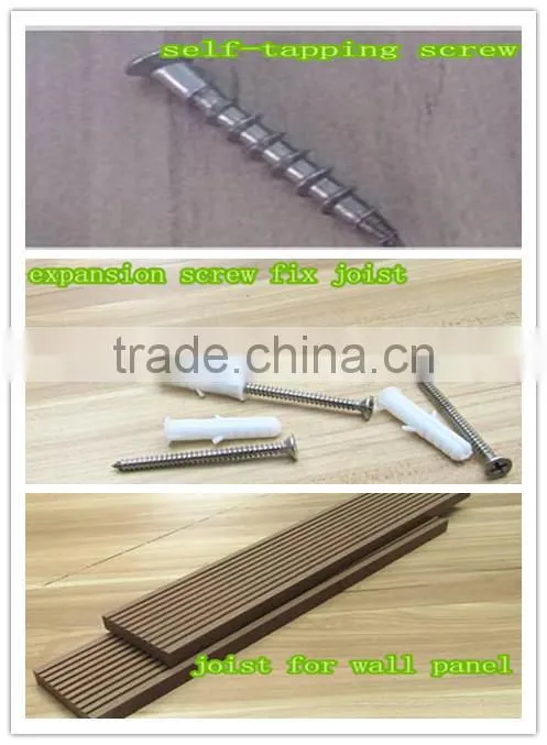 Wpc wall panel with prevent bask in,exterior wall decoration,wood plastic composite wall panel,wall decoration