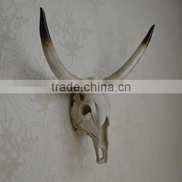 Modern Villa Bar Wall Decoration Resin Sheep head Wall Hanging Home Decor