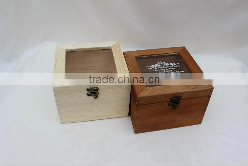 Wooden antique wooden box wholesale gift box
