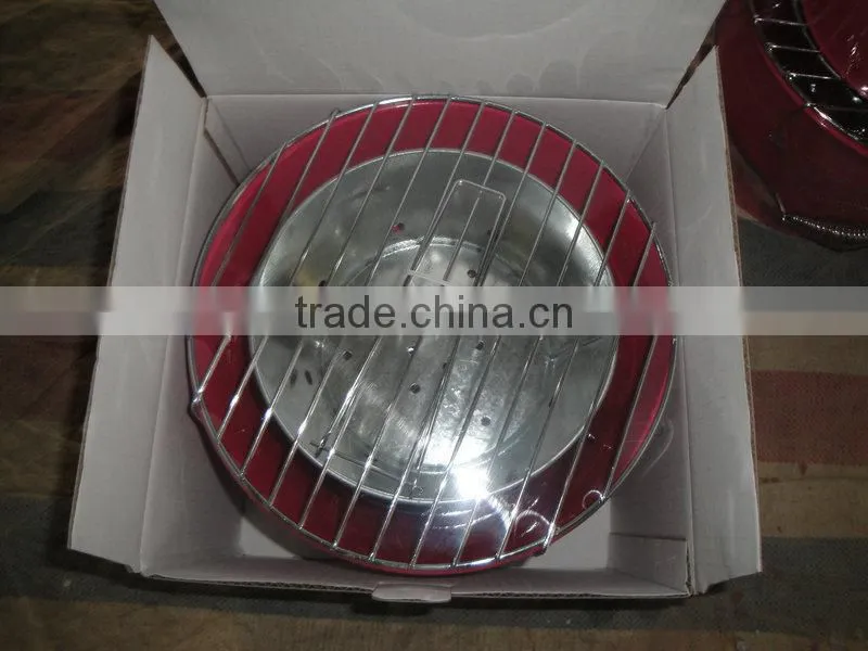 Portable bbq set