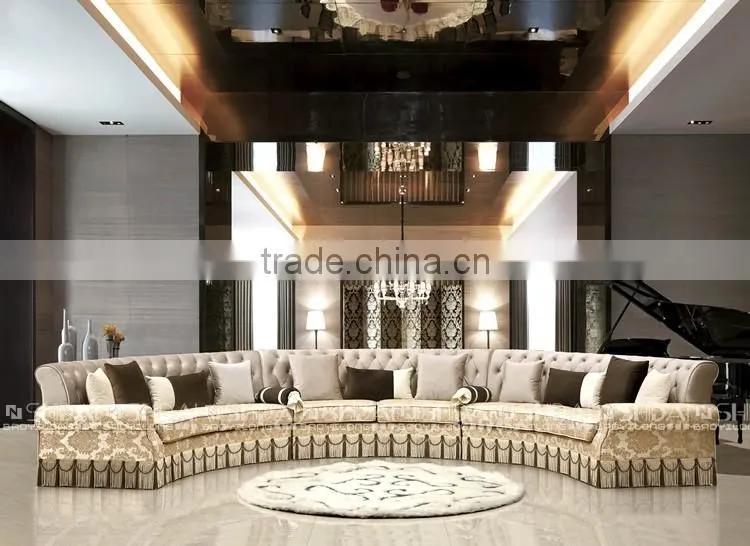 Upholstered Fabric Sofa Set Chesterfield Sofa G1123