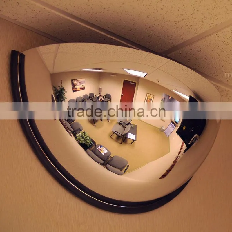 162679 Security & Protection Convex Mirror Roadway Safety Convex Mirror Half Dome Mirror