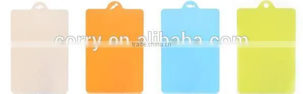 plastic bendable cutting board/chopping board