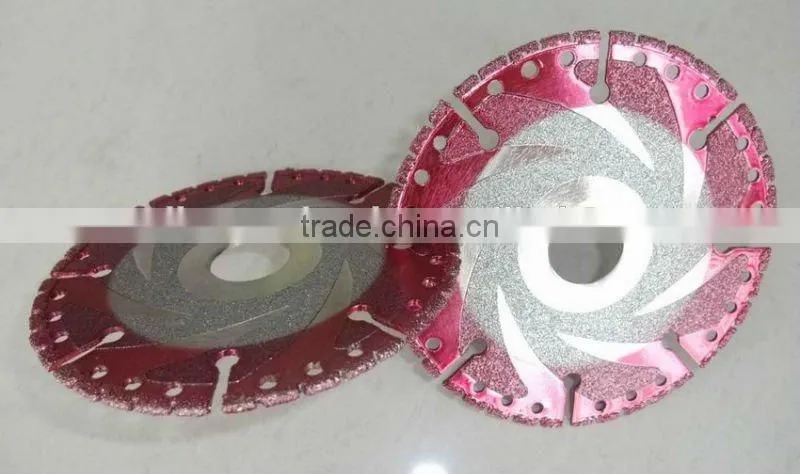 Vacuum Brazed diamond Grinding Disc /Vacuum Brazed Diamond saw blade/diamond band saw blade