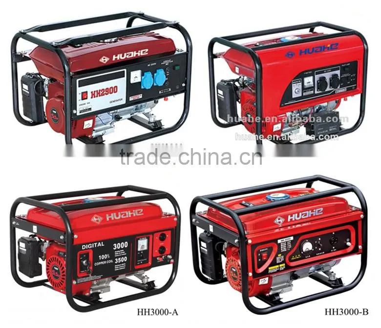 Big panel, 2kw Gasoline Generator 168f-1, Electric start
