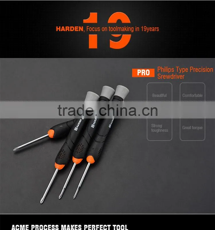 Professional Hand Tool Philips Type Precision Screwdriver