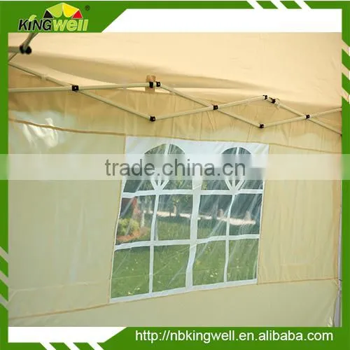 Top selling 3x3m Folding Gazebo with panels for parties, fetes, sport event