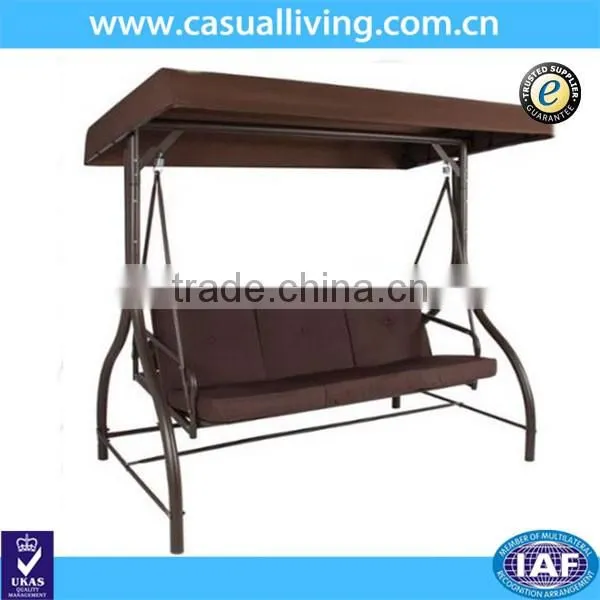 Wholesale Three Seat Patio Swing Chair