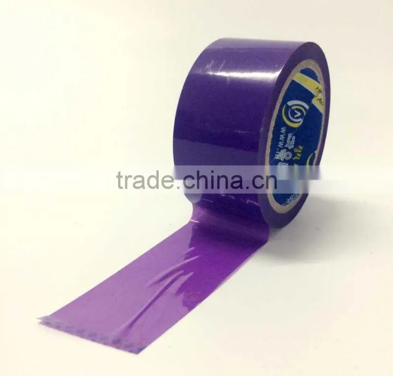 hot saled good adhesion colorful opp packing tape for packing