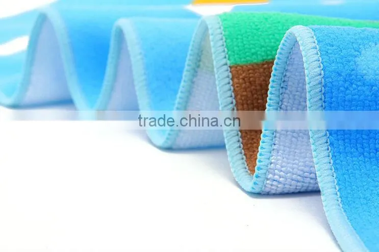 Promotion custom suede towel microfiber sport