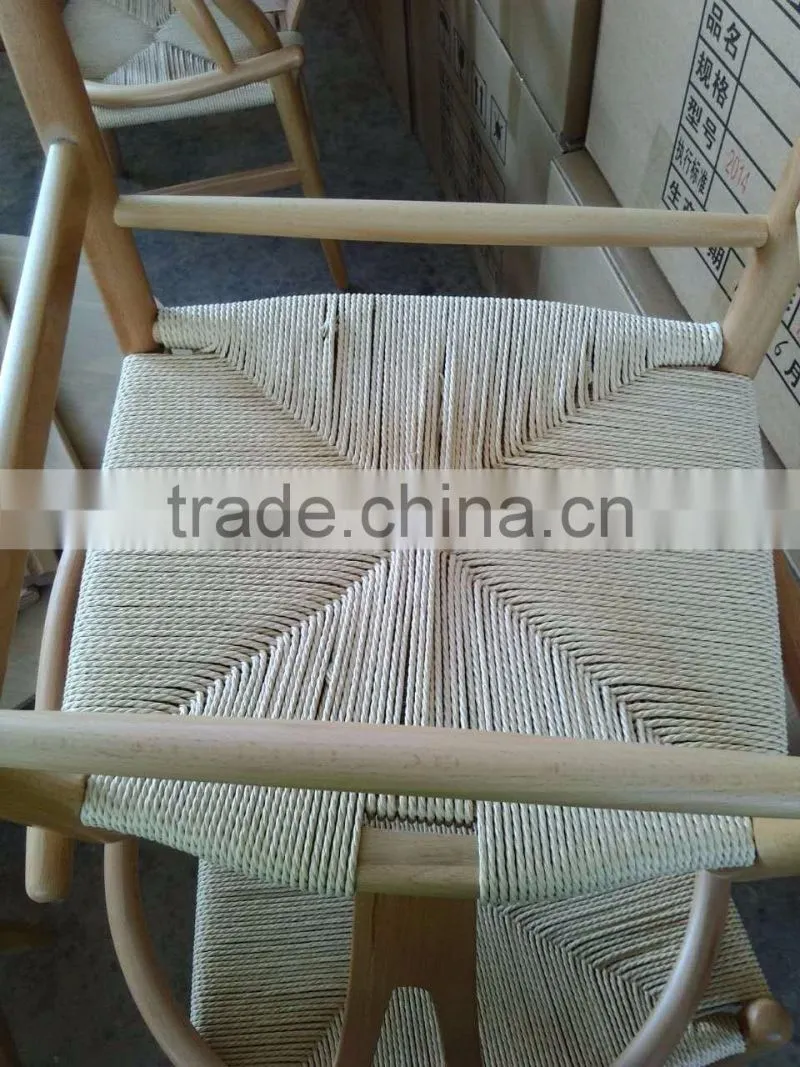 natural wood design Y style dining chair modern dining table