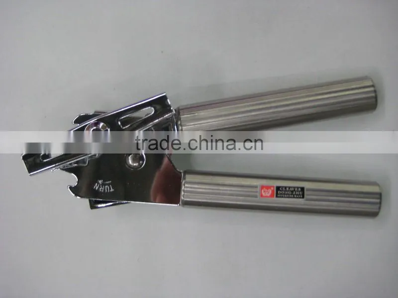 DELUXE STAINLESS STEEL SKIDPROOF HANDLE CAN OPENER