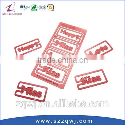 Creative competitive products stainless Steel bookmark Manufacturer from china