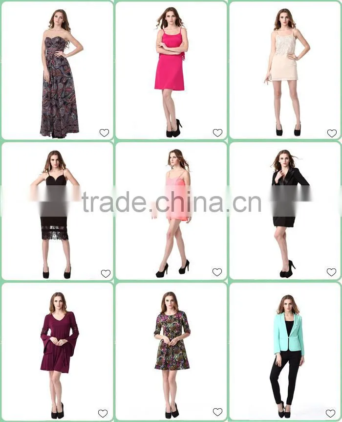 New Fashion Tie Waist Design V Neck Short Sleeve Women Wrap Dress