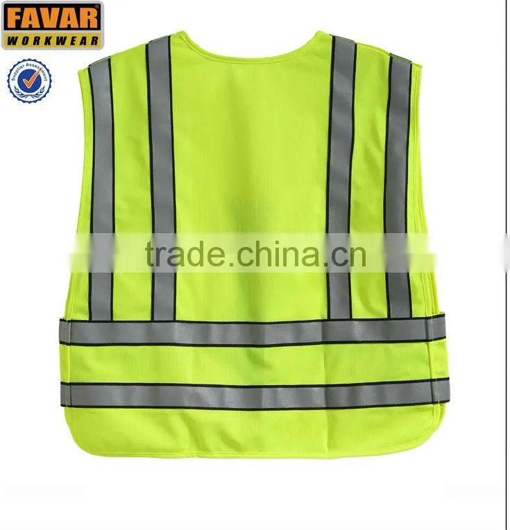 polyester warning vest reflective vest for kids and students