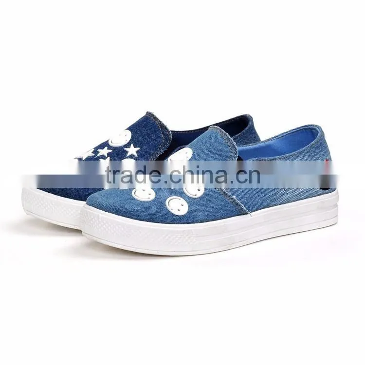 Newest alibaba china canvas shoe woman trainers shoes 2017