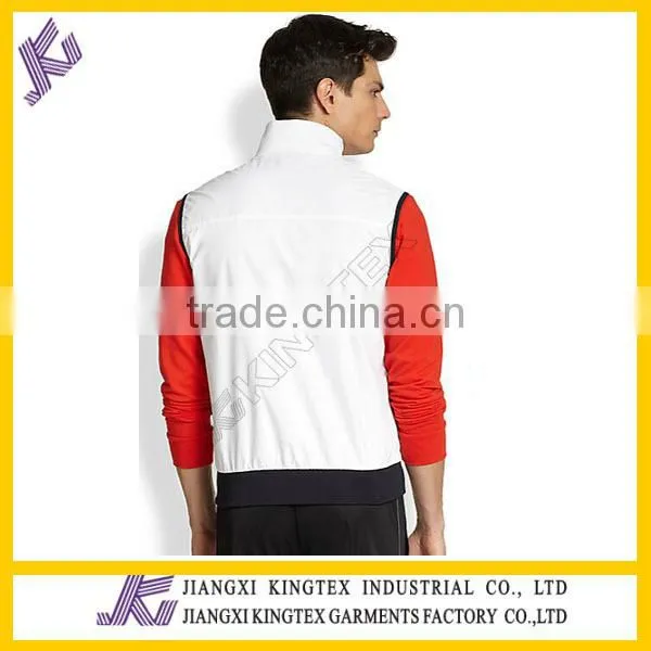 Pop fashion Zip jacket set,double layer collar neck jacket and track pants,high quality jacket from factory cheep price