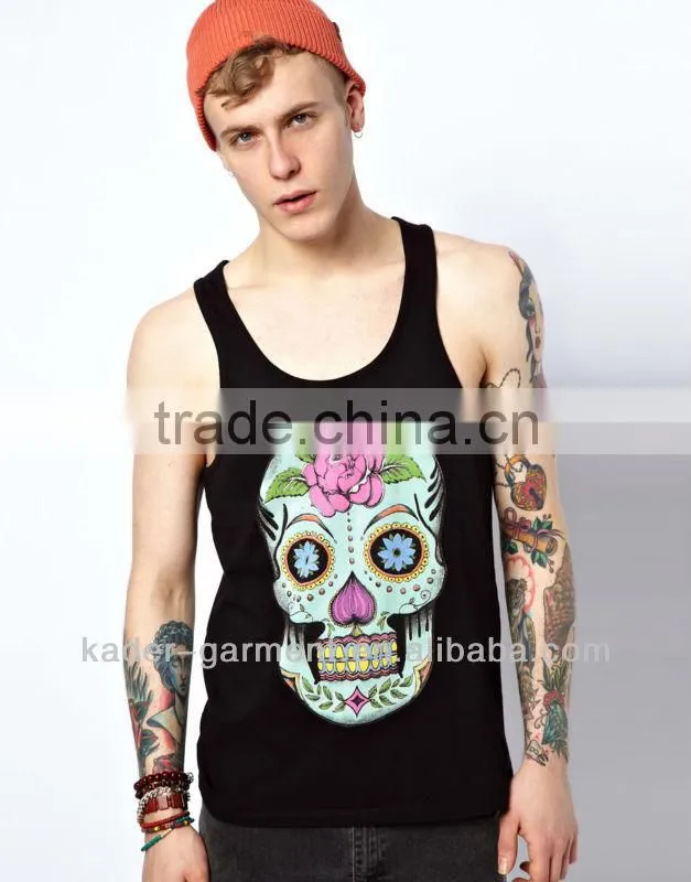 Sublimation printed cotton T shirt
