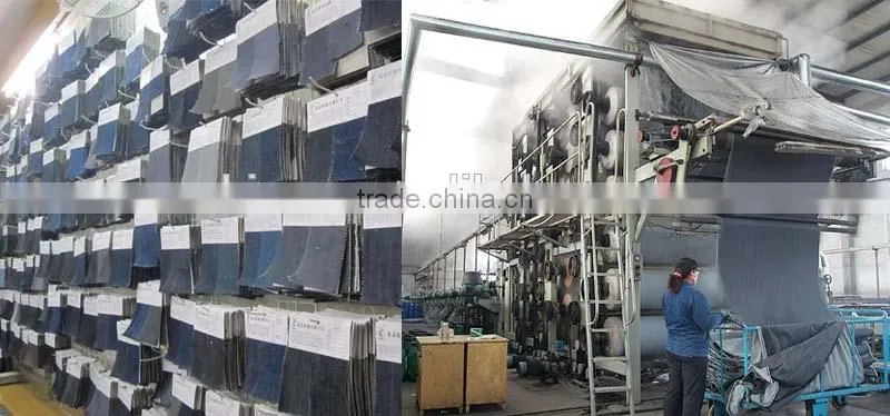 100% Cotton Denim Jean Fabric for jean garment