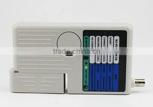 Multifunction 4 in 1 Remote RJ11 RJ45 USB BNC LAN Network Phone Cable Cat5 Cat6 Tester Meter