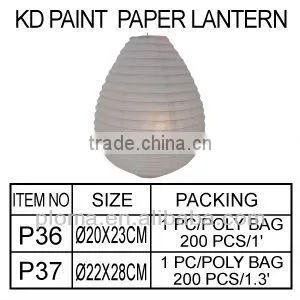 ART PAINTING CRAFT (P29) KD PAINT HANGING PAPER LANTERN
