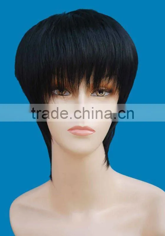new style handsome men's wig (factory direct sale)