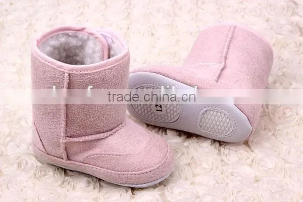 Fashion New Winter Toddler Infant Girls First Walkers Crib Shoes