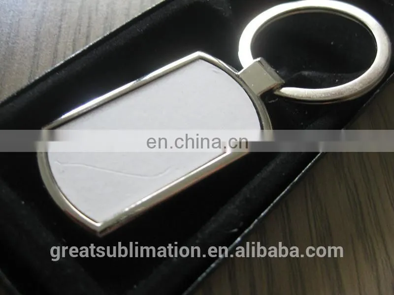 sublimation blank meal key rings