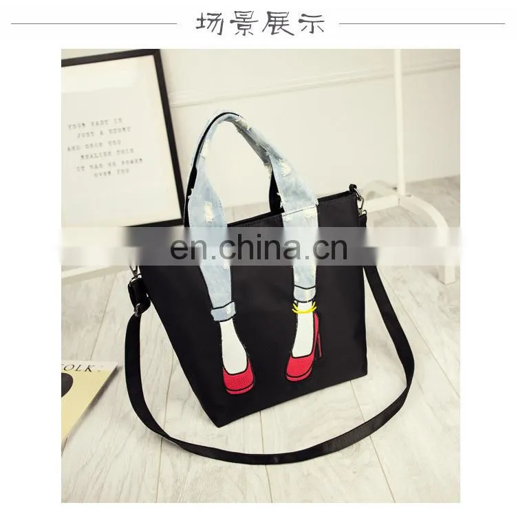 JL Bag17025 2017 Woman Bag Canvas Leisure Bag Modern Lady Bag