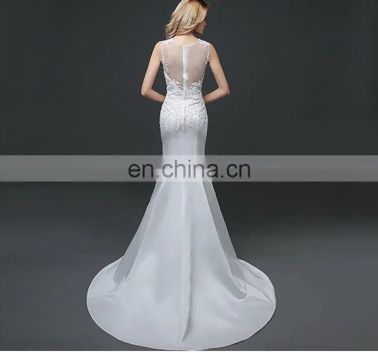 HS1609 2016 Latest Mermaid Long Train Bridal Wedding Dress Ball gown
