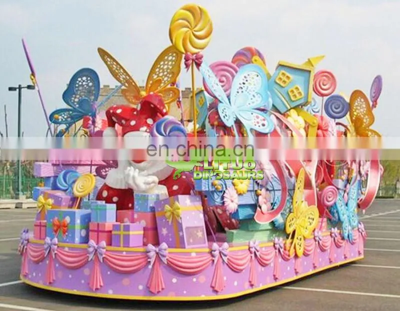Fiberglass Decor Large Statue Parade Floats