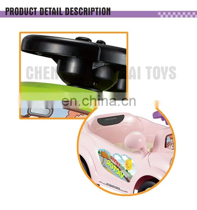 2color Newest 2.4G ride on kids car remote control