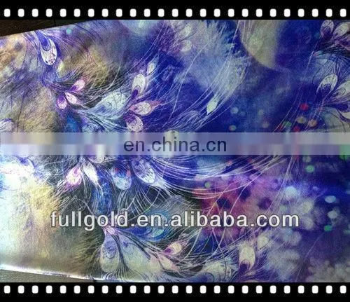 digtal printing on knitted chiffon fabric for ladies'garment